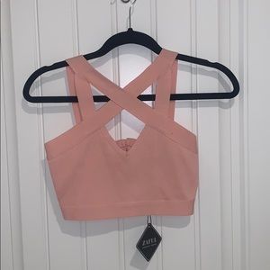 Baby Pink Crop Top